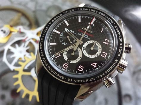 michael schumacher omega watch|omega speedmaster Schumacher for sale.